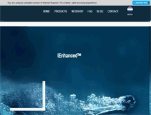 Tablet Screenshot of ienhanced.com